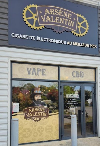 Arsène Valentin - Vape Et CBD - Au Meilleur Prix, Boutique de Cigarettes Électroniques à Clermont-l'Hérault
