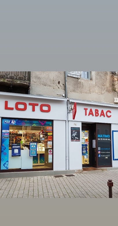 TABAC MATIMO, Boutique de Cigarettes Électroniques à Aubenas