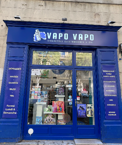 Vapo Vapo Boutique De Cigarettes Électroniques à Marseille 06