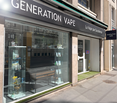 Génération Vape - Cigarette Electronique Et Cbd Boutique De Cigarettes Électroniques à Lyon 06
